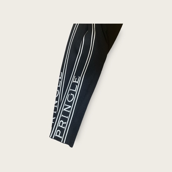 WHOLE SET! Pringle of Scotland x H&M Hooded Fine-Knit Sweatshirt Legging - Picture 7 of 7